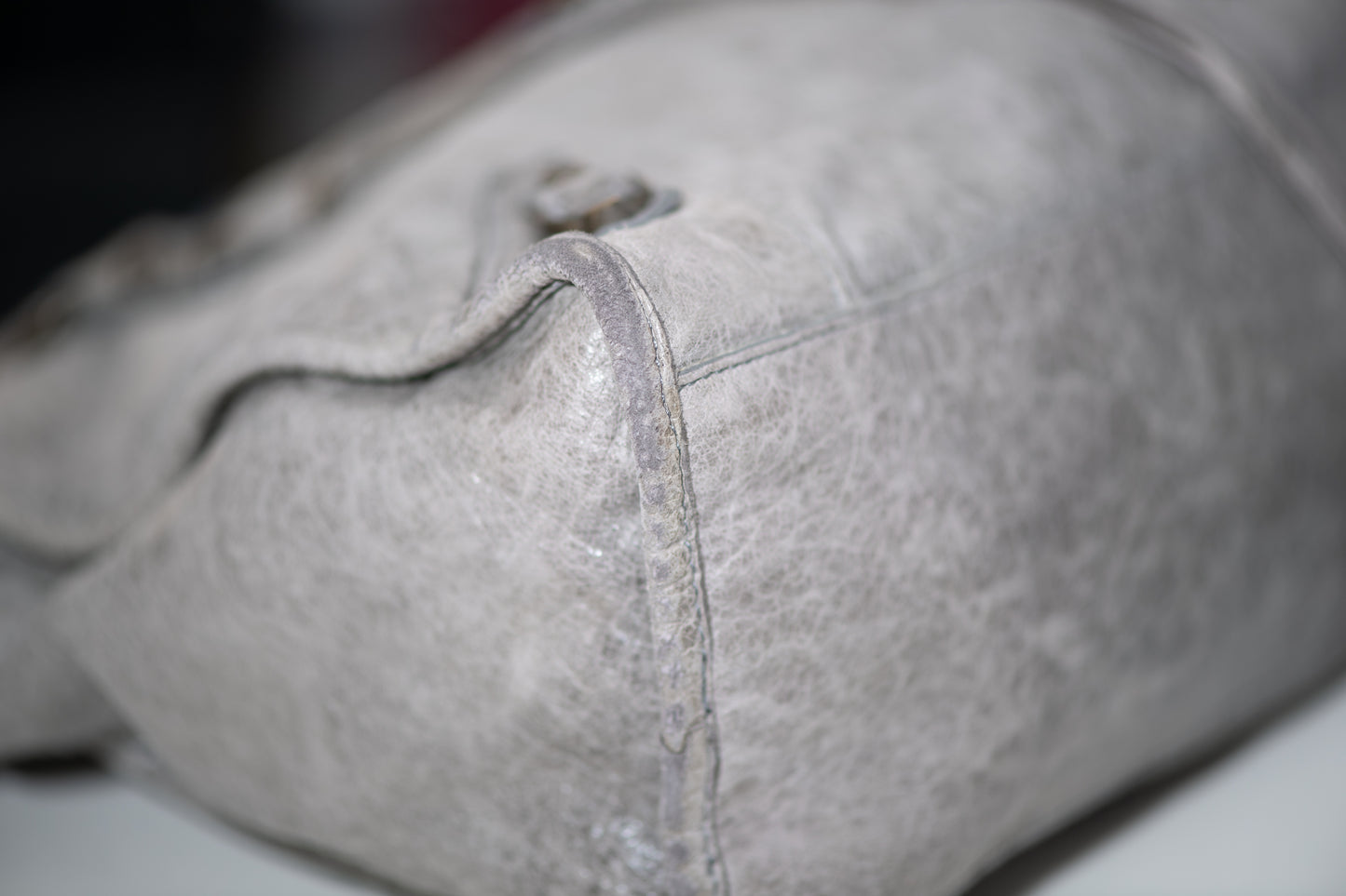 Balenciaga City Bag Grey Leather