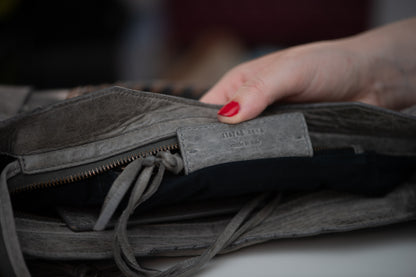 Balenciaga City Bag Grey Leather