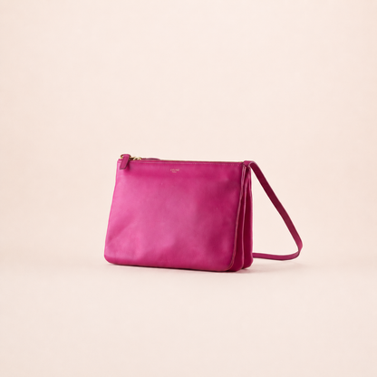 Celine Crossbody Trio Bag Pink