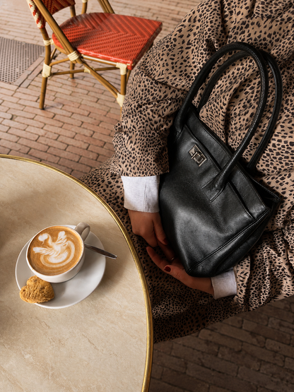Chanel Executive 2.55 Tote Bag Black Caviar Leather