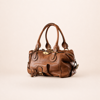 Chloé Paddington Bag Brown Leather