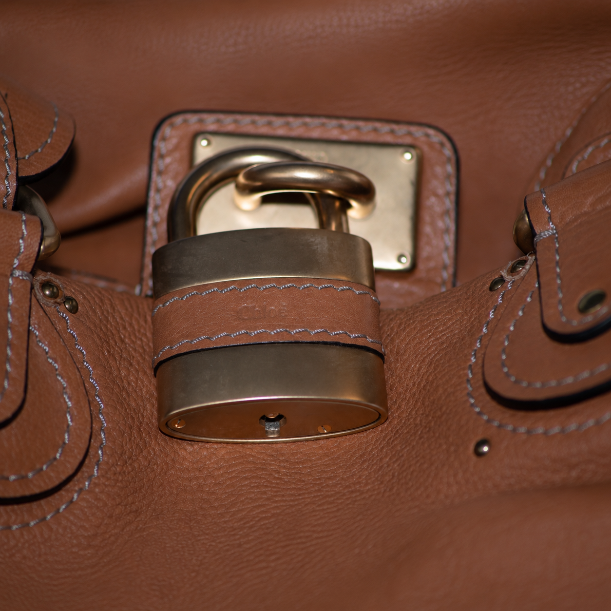 Chloé Paddington Bag Brown Leather