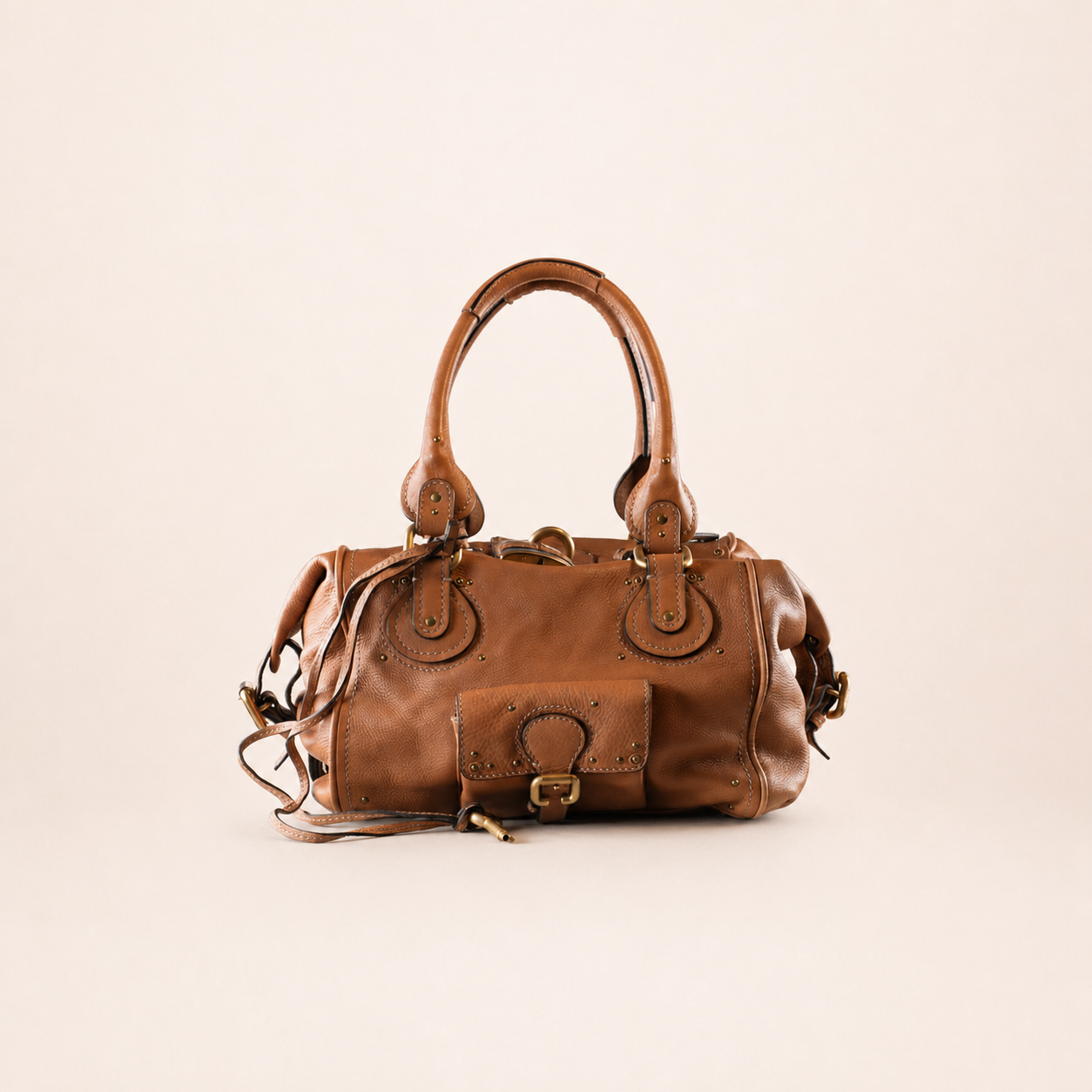 Chloé Paddington Bag Brown Leather