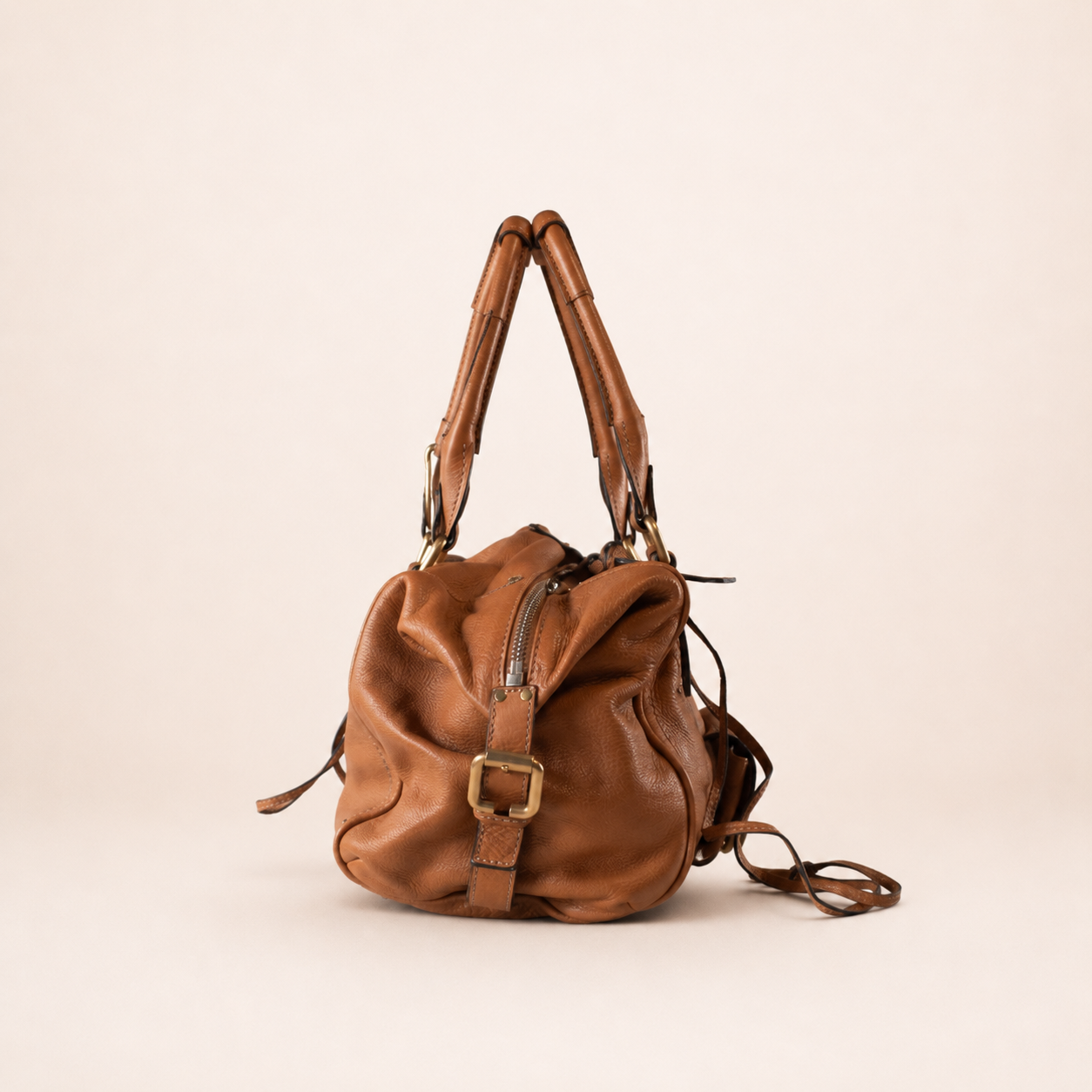 Chloé Paddington Bag Brown Leather