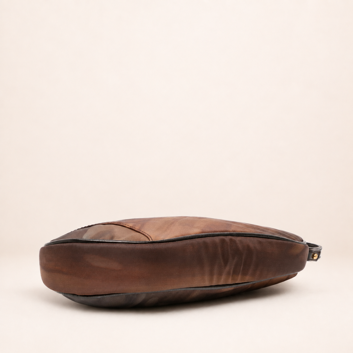 Dior-mini-saddle-printed-nylon-pochette-brown