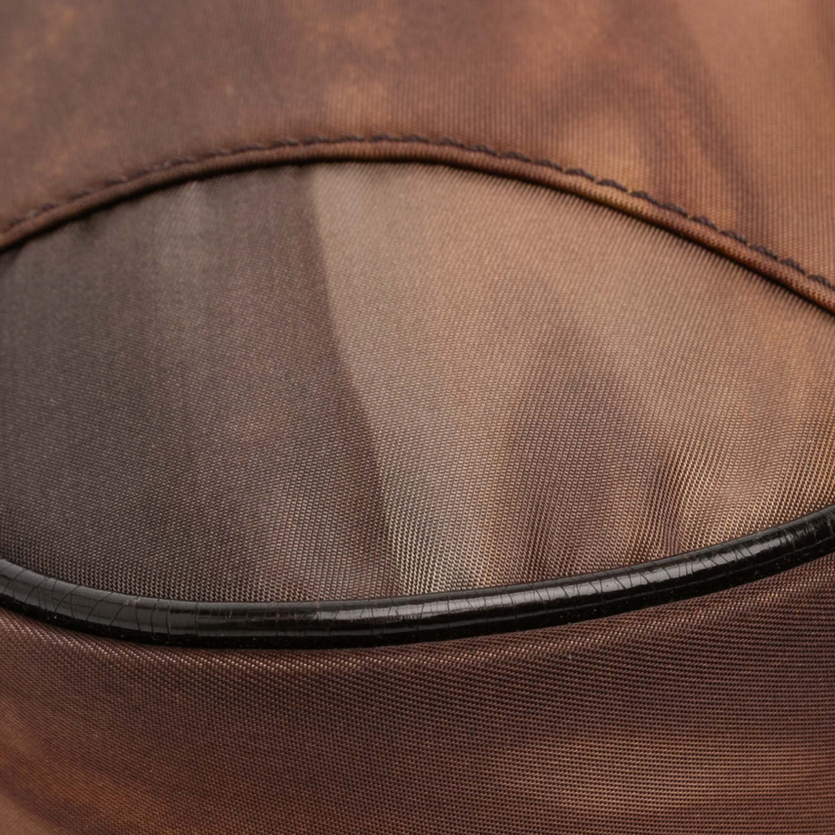 Dior-mini-saddle-printed-nylon-pochette-brown