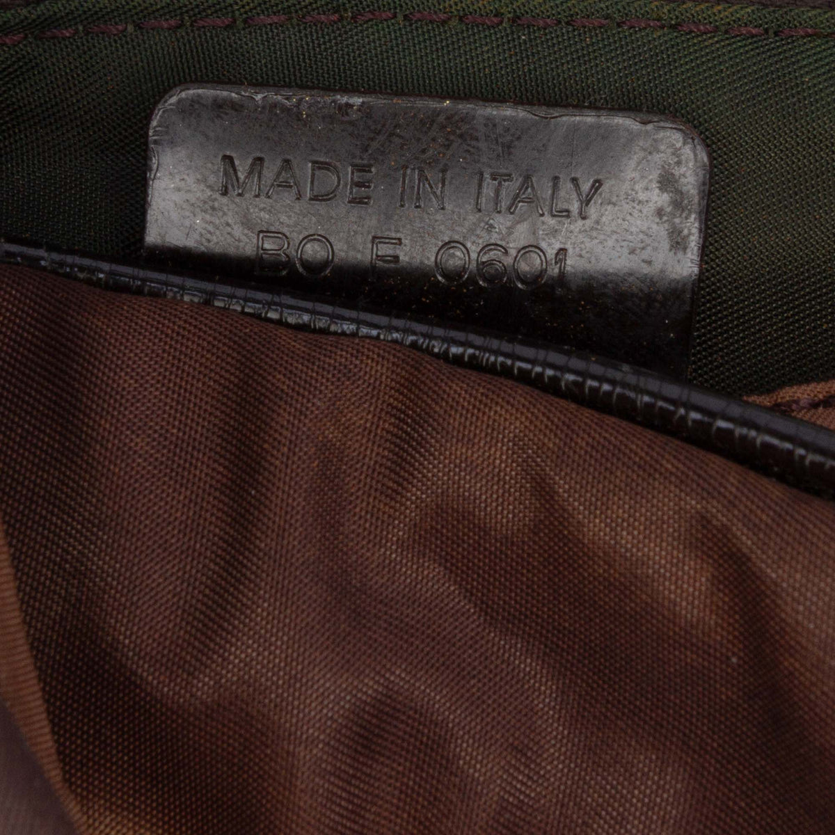 Dior-mini-saddle-printed-nylon-pochette-brown