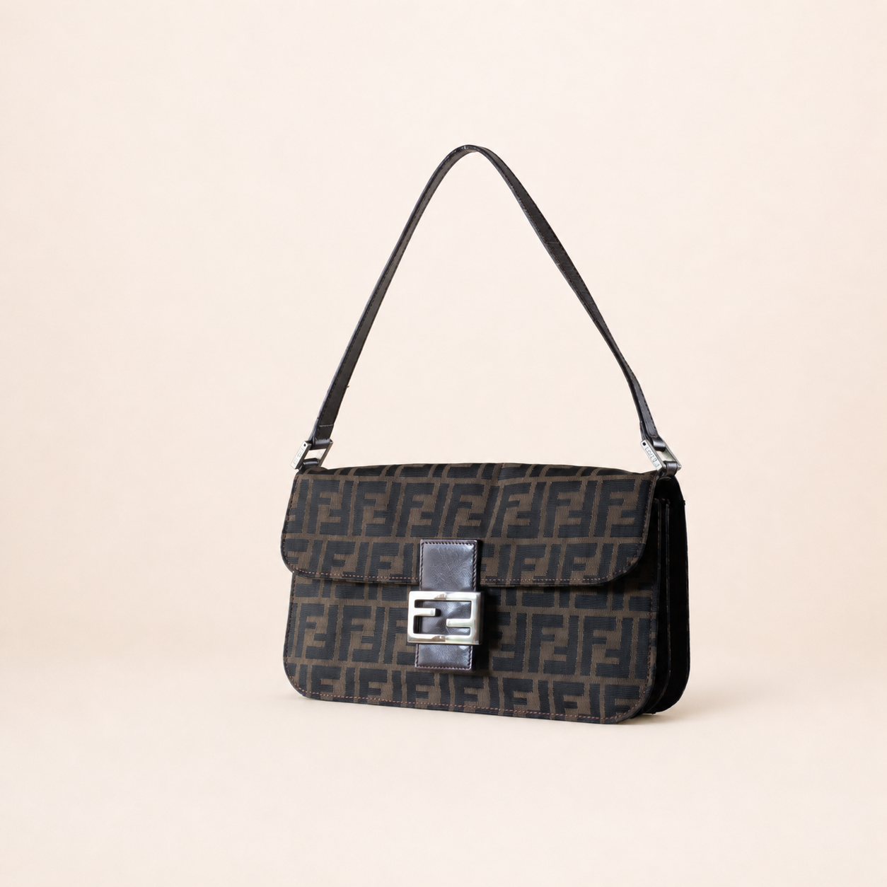 Vintage Fendi Baguette Zucca Monogram Bag