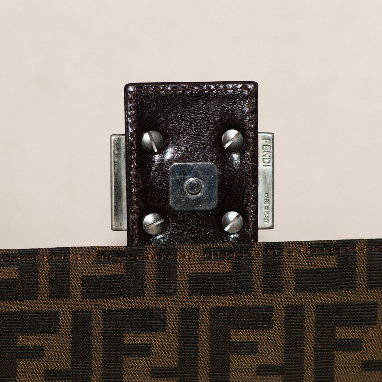 Vintage Fendi Baguette Zucca Monogram Bag