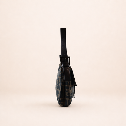 Vintage Fendi Baguette Monogram Zucca Bag Brown