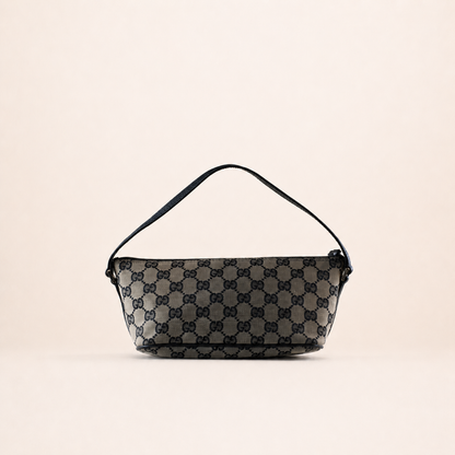 Vintage Gucci Boat Bag Beige