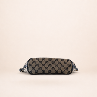 Vintage Gucci Boat Bag Beige