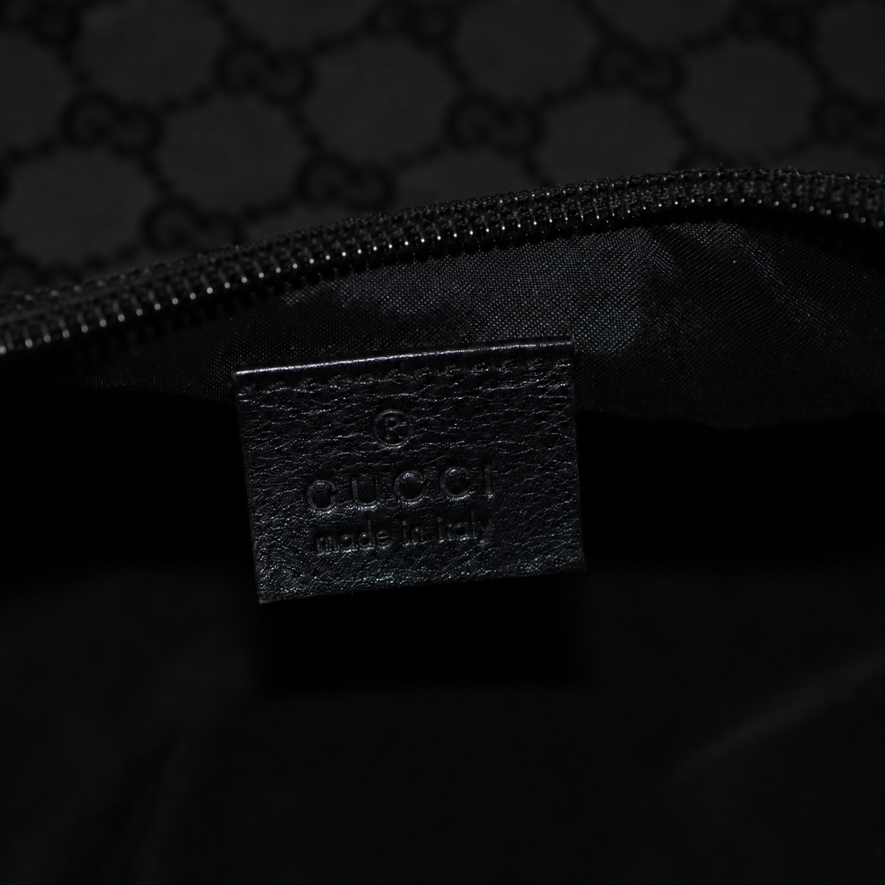 Vintage Gucci Boat Bag Black