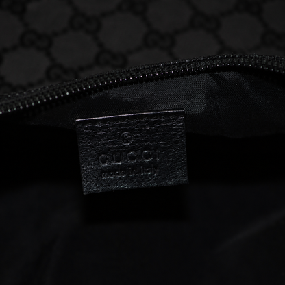 Vintage Gucci Boat Bag Black