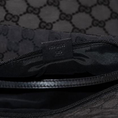 Vintage Gucci Boat Bag Black