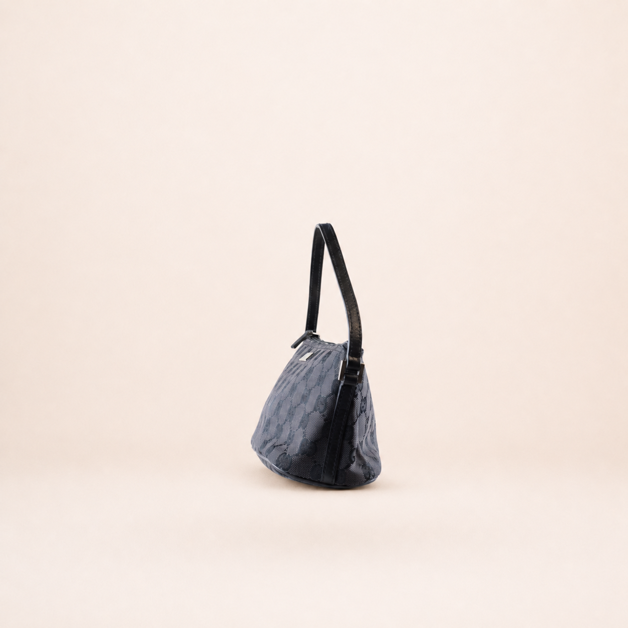 Vintage Gucci Boat Bag Black
