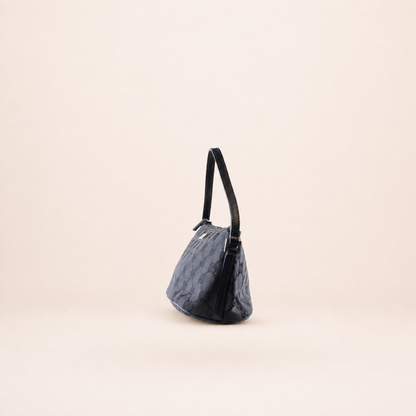 Vintage Gucci Boat Bag Black