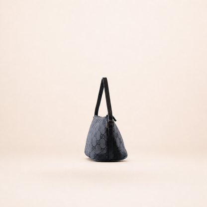 Vintage Gucci Boat Bag Black