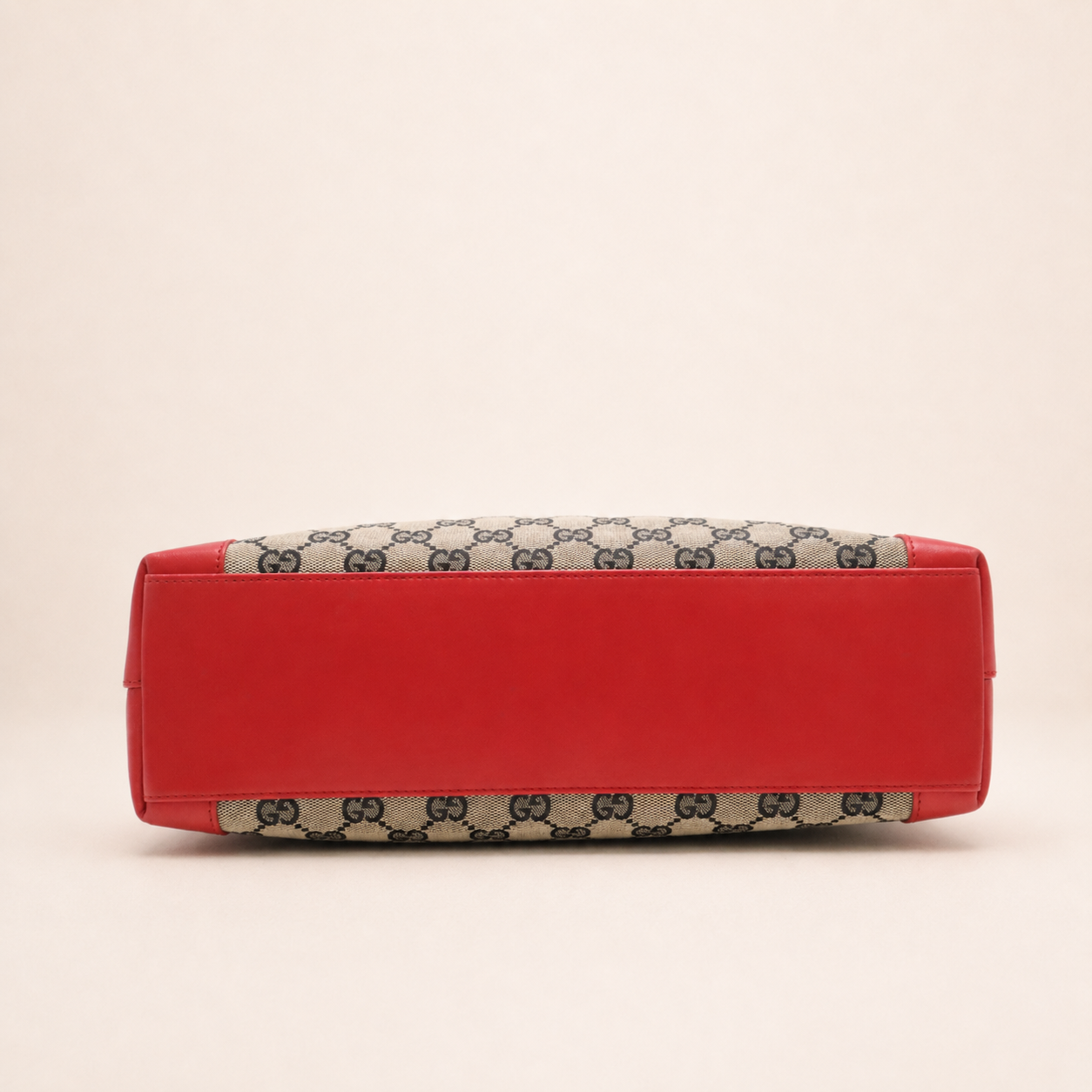 Gucci GG Canvas Tote Bag Red