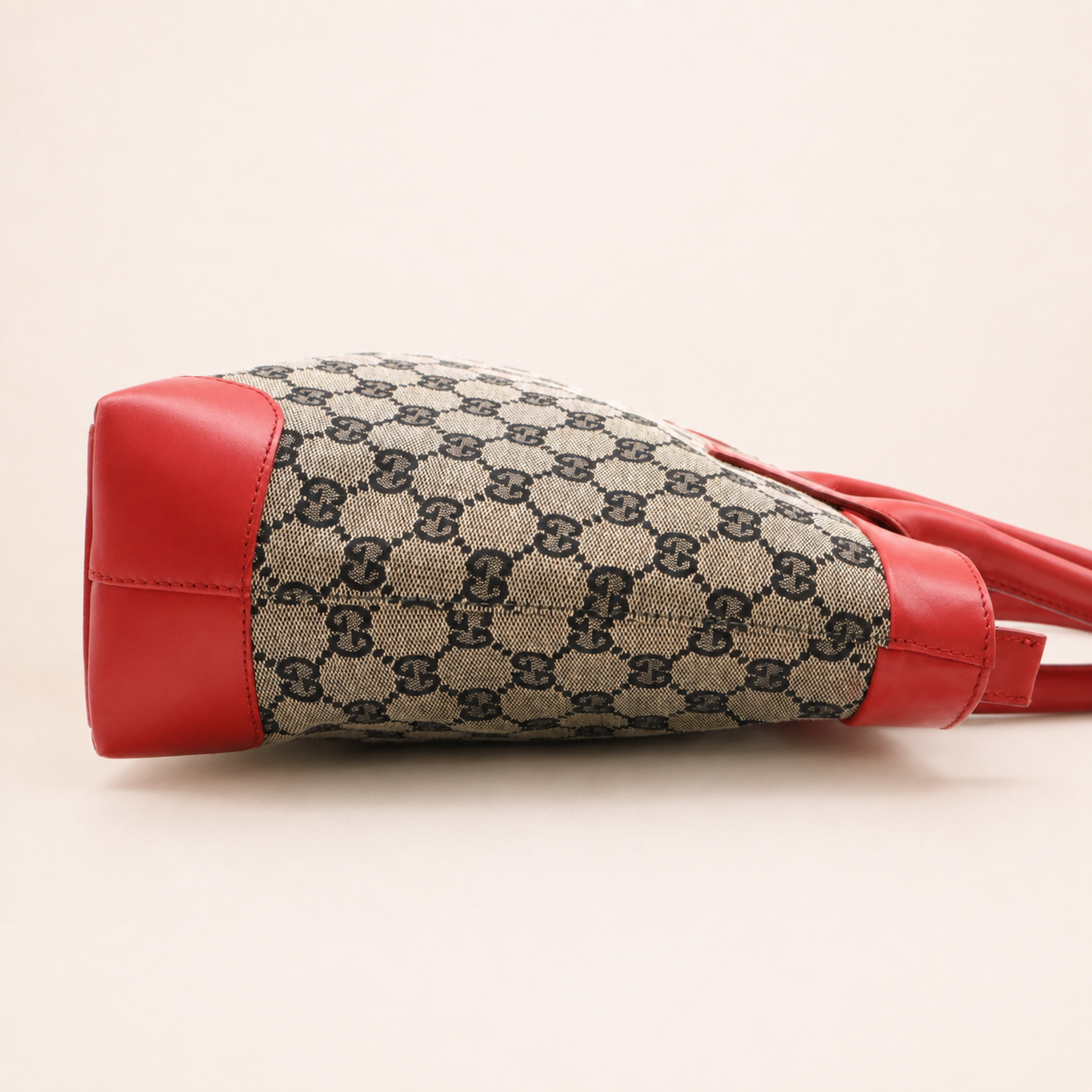 Gucci GG Canvas Tote Bag Red
