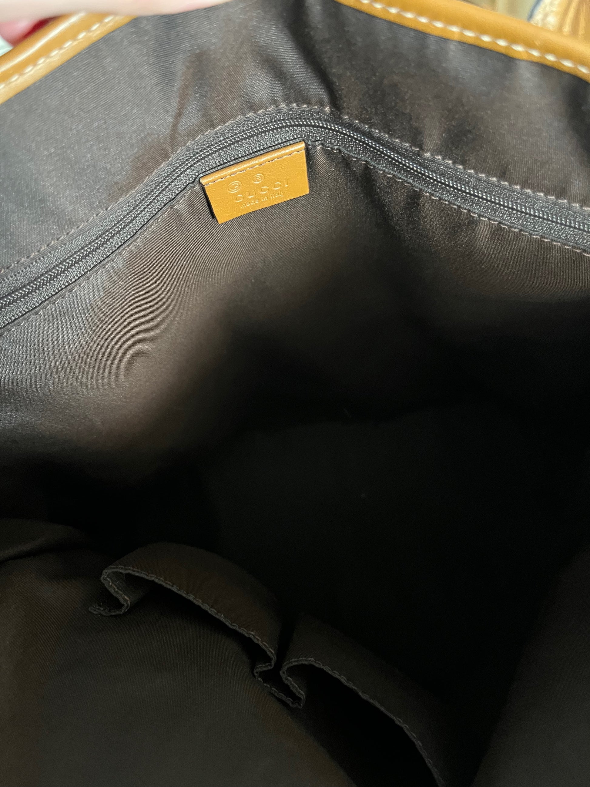 Gucci GG Canvas Tote Tan