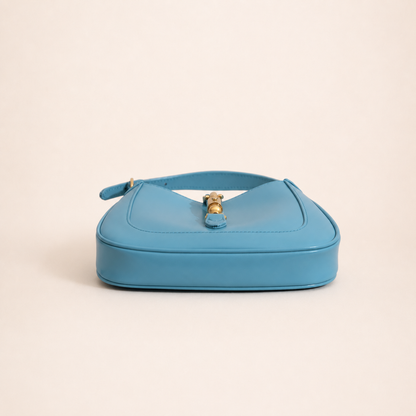 Gucci Jackie 1961 Baby Blue Leather Bag