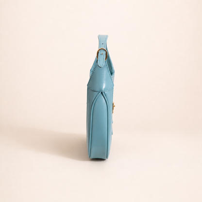 Gucci Jackie 1961 Baby Blue Leather Bag