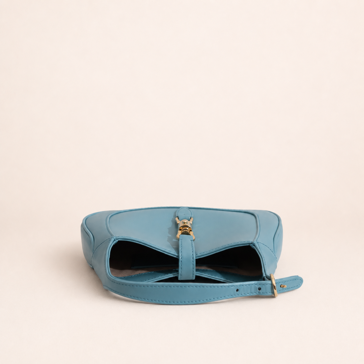 Gucci Jackie 1961 Baby Blue Leather Bag