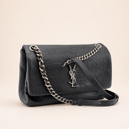 Saint Laurent Monogram West Hollywood Bag in Black