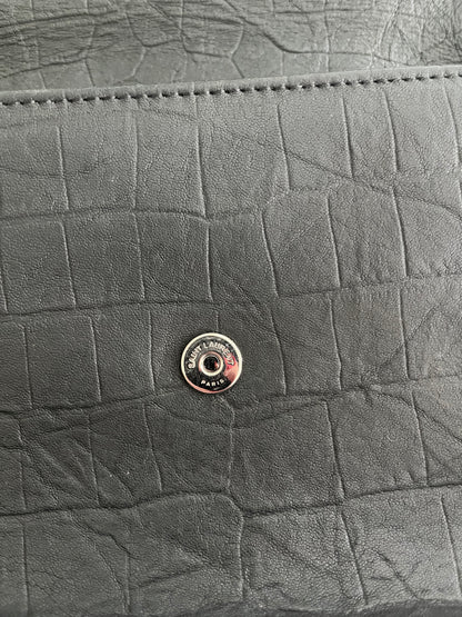 Saint Laurent Monogram West Hollywood Bag in Black