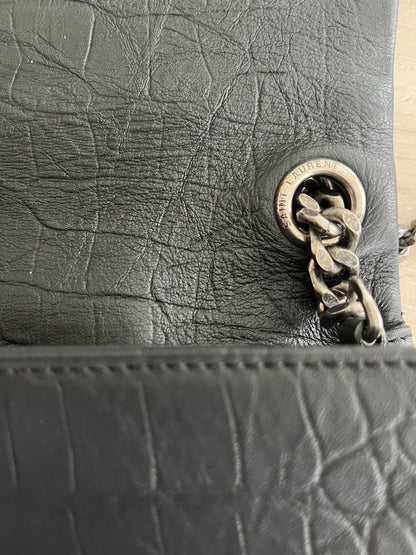 Saint Laurent Monogram West Hollywood Bag in Black