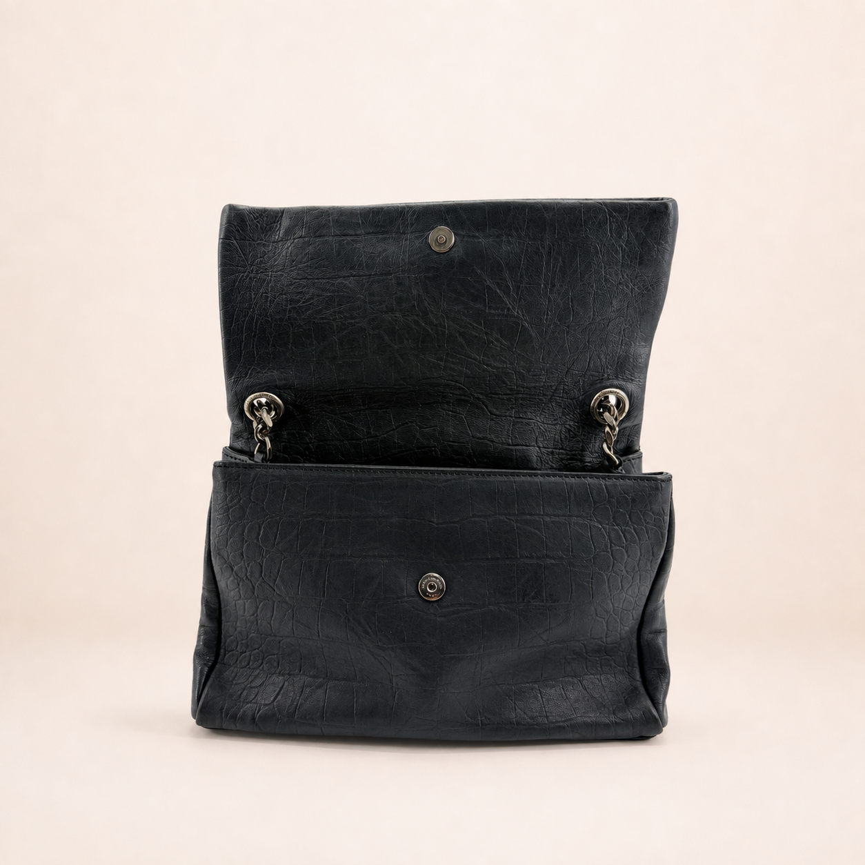 Saint Laurent Monogram West Hollywood Bag in Black