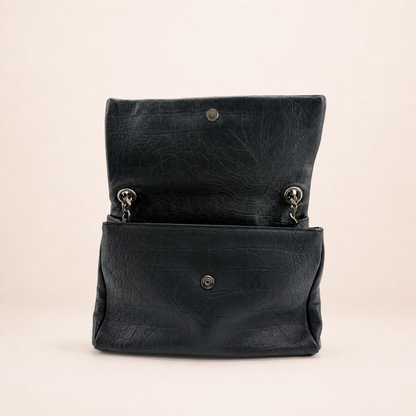 Saint Laurent Monogram West Hollywood Bag in Black