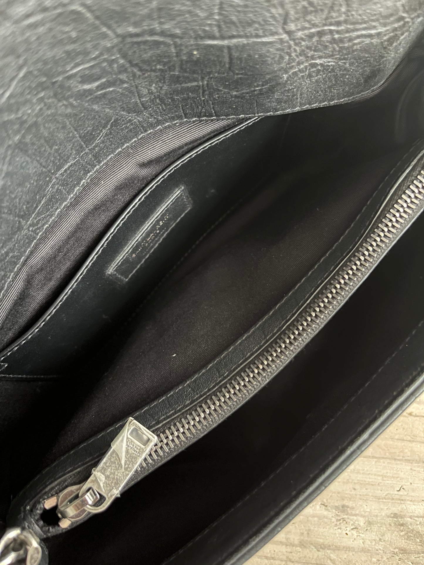Saint Laurent Monogram West Hollywood Bag in Black