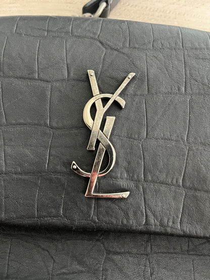 Saint Laurent Monogram West Hollywood Bag in Black