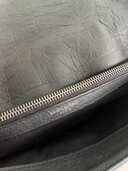 Saint Laurent Monogram West Hollywood Bag in Black