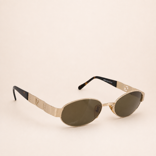 Vintage Fendi Metal Sunglasses