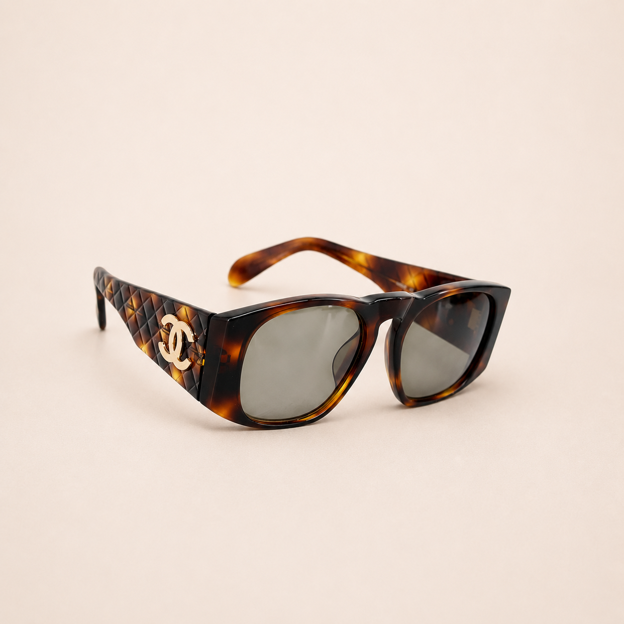 Vintage Chanel Tortoise Classic Sunglasses