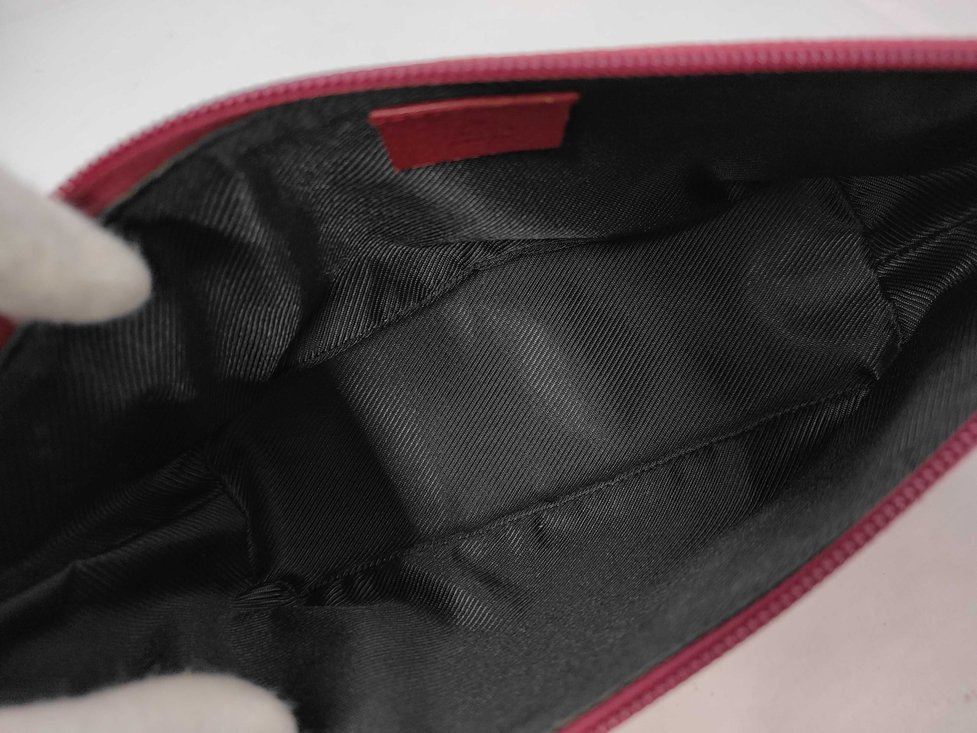 Vintage Gucci Boat Bag Pochette Pink