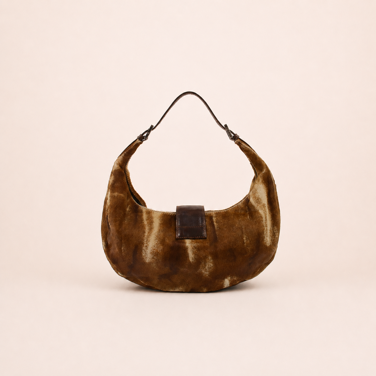 Vintage Fendi Ponyhair Bag Brown