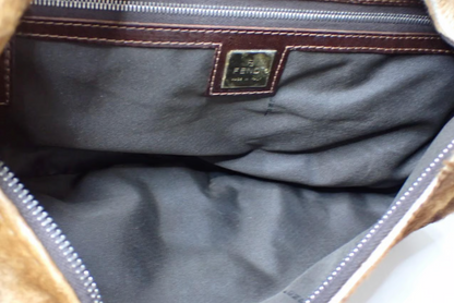 Vintage Fendi Ponyhair Bag Brown