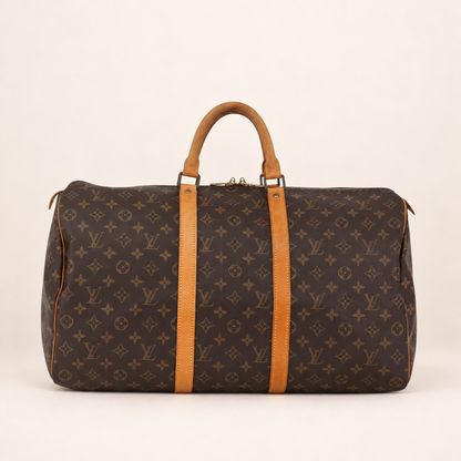 Pre Loved Louis Vuitton Keepall 50 Monogram Weekend Bag
