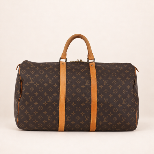 Pre Loved Louis Vuitton Keepall 50 Monogram Weekend Bag