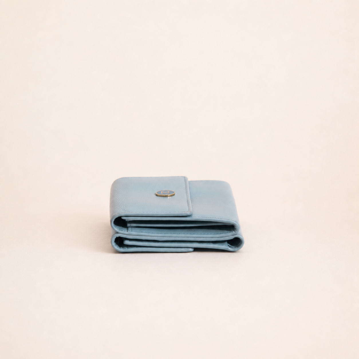 Vintage Chanel Wallet Baby Blue