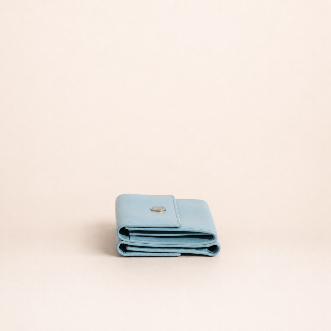 Vintage Chanel Wallet Baby Blue